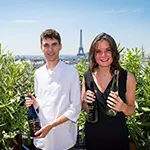 Clara Chanteloup et Maxence de Cock