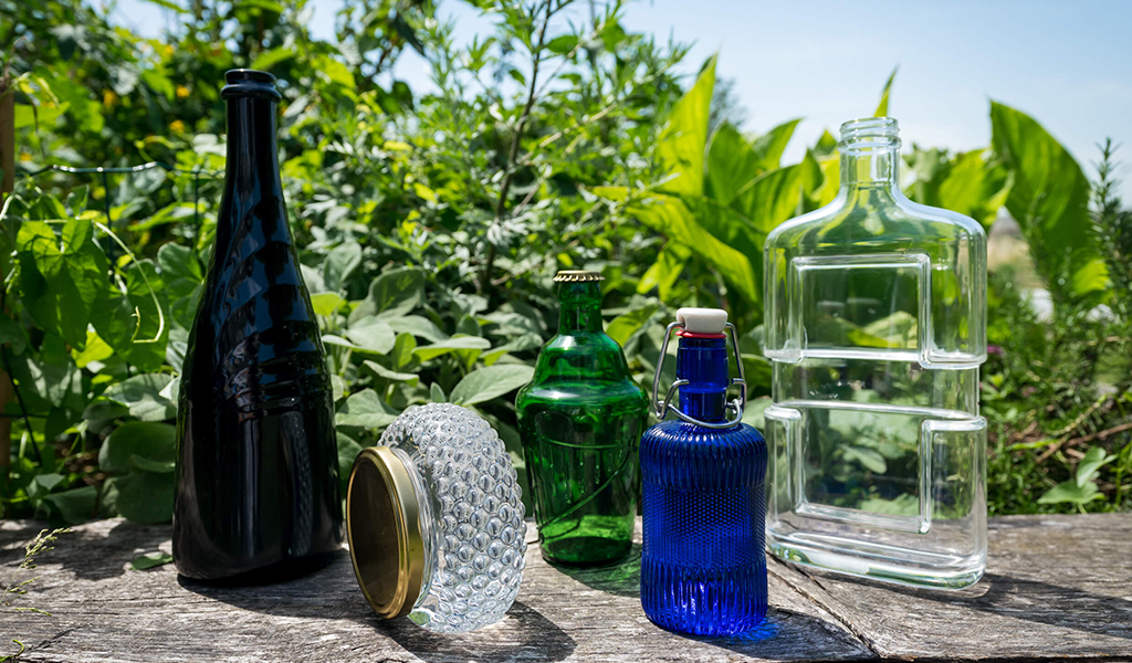 Photos des bouteilles design primés lors de l'édition 2019