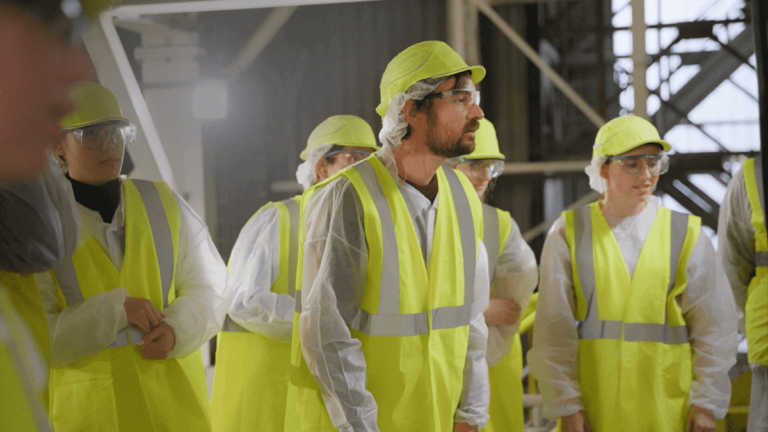 Retour en image d’une visite d’usine